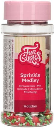 Funcakes Sprinkle Medley Holiday 65G Delivered To Japan