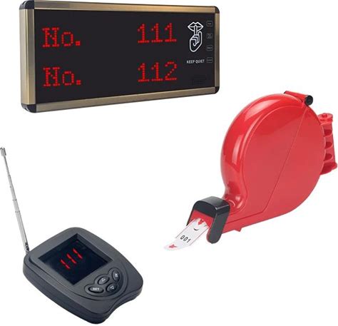 Wireless Long Range Customer Queuing Manage System Queue Calling System