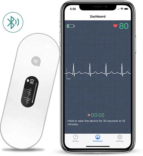 LEPU Personal Telehealth EKG Monitor With Free App & PC Software
