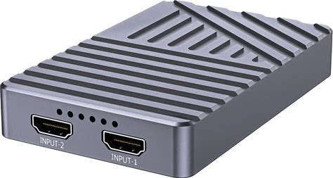 USB3.1 Gen2 Game Streaming Live Broadcast OBS Vmix Wirecast Xsplit USB3.0 60FPS Dual 4K HDMI VIDEO CAPTURE Box Card Grabber