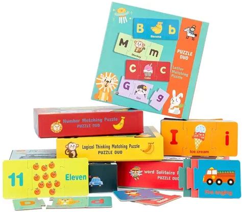 Children Educational Toys Children Puzzle Wooden Spelling Word Letter Games Toys