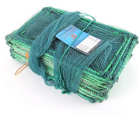 Fishing Nets China Fishing Trap Factory Wholesale Price PE/Nylon Long Trap Fishing Cage