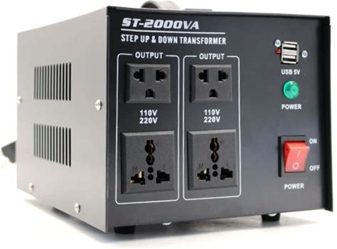 AC To AC Converter -Voltage Regulator 2000 Watt Power Transformer Step Up Electrical Transformer
