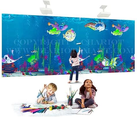 Chariottech Basic Version Multi- Screens High Quality 3D Animation Magic Interactive Wall Sketch Animals