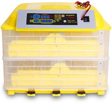 2023 WONEGG Hot Sales Automatic Egg Hatch 98/112 Eggs Incubator Dual 12V+220V Transparent Side For Easy Observation