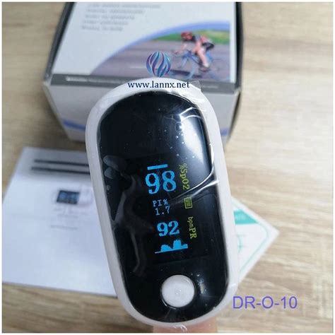 LANNX DR-O-10 High Demand Product Handheld Digital Oxmetro Medical Portable Fingertip Pulse Ox Meter USB Rechargeable Oxymetr
