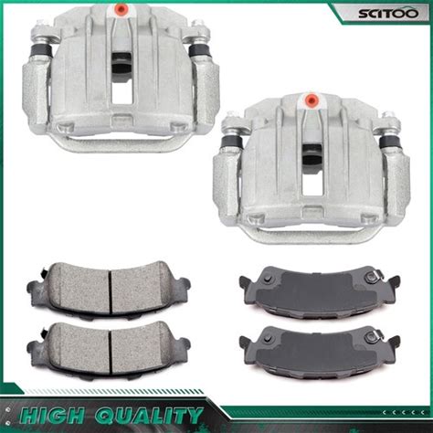For 1999-2003 Chevrolet Silverado 1500 Rear Brake Calipers & Ceramic