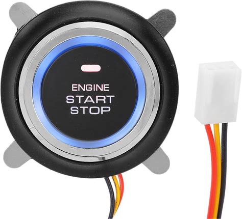 12V Engine Start Stop Push Button Universal Keyless Entry Ignition Starter Switch For Car
