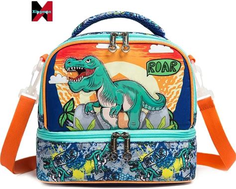 Cartoon Dinosaur Lunch Bag For Kids Insulated Kids Lunch Bag Insulated Lunch Bag For Children