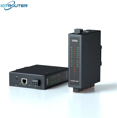 8RS485 4G LTE Lan Gateway Nodered Software Serial Port Remote Management MQTT Easy Node Red Programming PCL Gateway