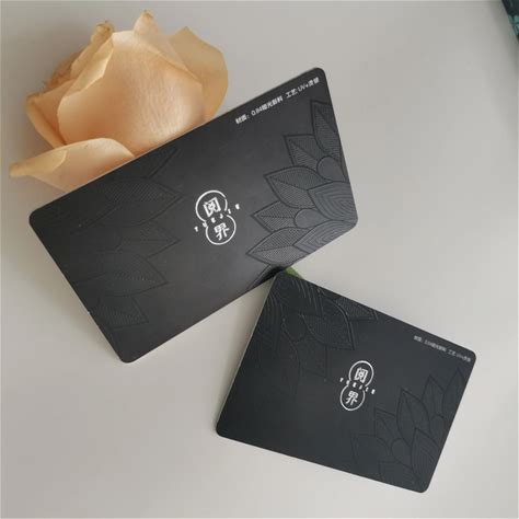 Custom Matte UV Spot Hot Gold/Silver Stamping Visiting Card PVC Plastic VIP Gift Card