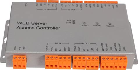 Web Browser TCP IP Web Embedded 1/ 2 Door Access Control Board