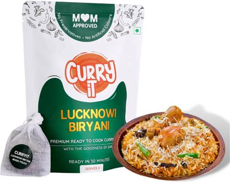 Curryit Lucknowi Biryani Premium Ready To Cook Curry Paste - 250 Gm