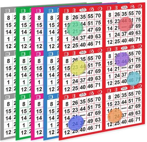 Hot Selling In Stock Bingo Lottery Family Game Set Party Gambling Play Entertainment Bingo Card Printing