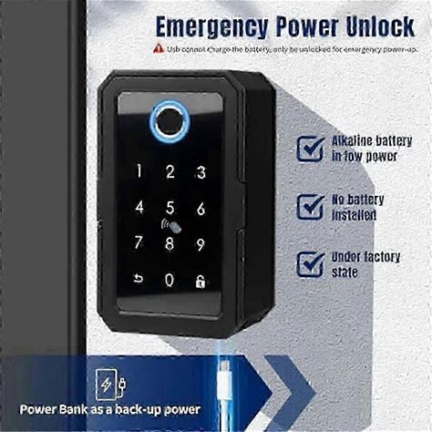 New Smartkey Lock Box, Home Key Wireless Smartlock Box, Electronic Key Box App Digital Code Bluetooth Key Safe For Host