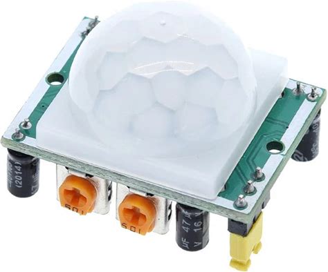 TZT HC-SR501 Adjust IR Pyroelectric Infrared PIR Motion Sensor Detector Module For Arduino For Raspberry Pi Kits + Case