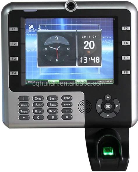 HF Iclock2500 Multi Media Functions GPRS Finger Scanner Time Clock Calculator Attendance With Software