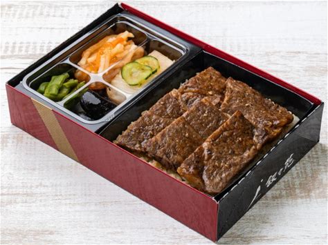 上ロース弁当(ニンニク不使用) - 焼肉 叙々苑(関西)