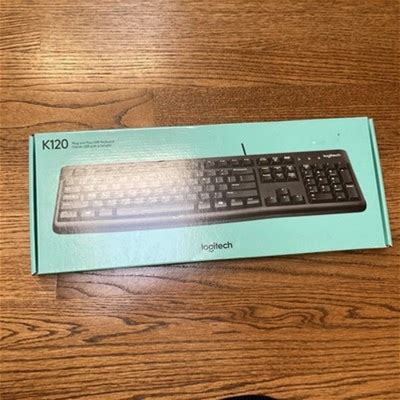 Logitech K120 Wired Usb Keyboard Laptop Desktop