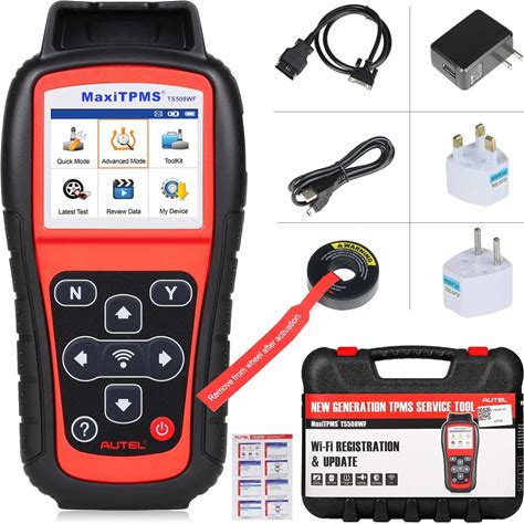 2023 Lifetime MX-Sersors 315/433Mhz Relearn/Activate All Sensors TPMS Reset Autel Maxitpms TS508WF TPMS Programming Tool