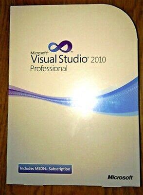 Microsoft Visual Studio 2010 Professional With Msdn,Ueh-00032,Sealed