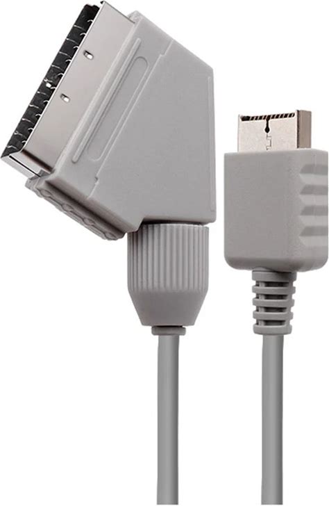 1.8m RGB Scart Cable For Sony Playstation PS1 PS2 PS3 TV AV Lead Replacement Connection Game Cord Wire For PAL/NTSC Consoles