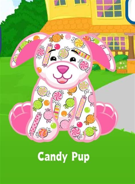 Webkinz Classic Candy Pup Virtual Pet Adoption Code Only Messaged