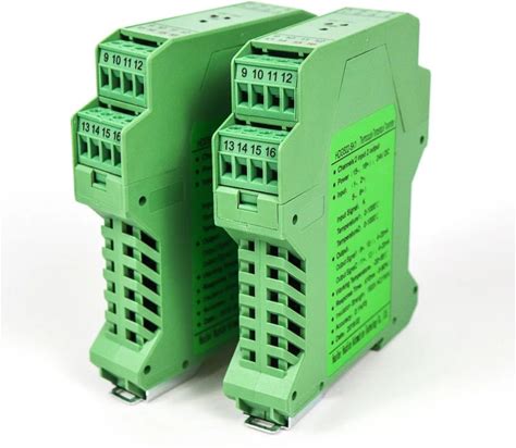 1 Input 2 Outputs RTD Pt100 To 0-5V Signal Isolator Converter