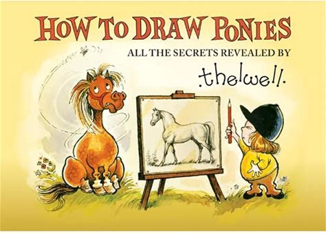 Thelwell How To Draw Ponies Book