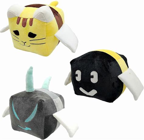 Stntv New Roblox Bee Swarm Simulator Plush Toy Kids Gift Black