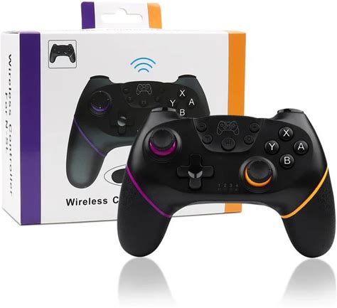 Upgraded With Macro Grogramming Wake Up Function BT Wireless Game Controller For Switch Pro Lite Oled Gamepad Joystick PC