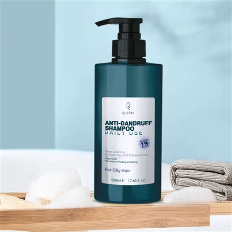 Qquaker Private Label 1% Selenium Sulfide Anti Dandruff Shampoo Oil Control Moisture Hair Care Products