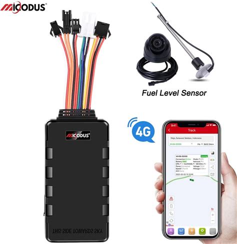 OEM ODM Micodus MV501G Fuel Sensor Camera SOS Microphone Gps Location Tracking Device 4G Engine Immobilizer Gps Car Tracker