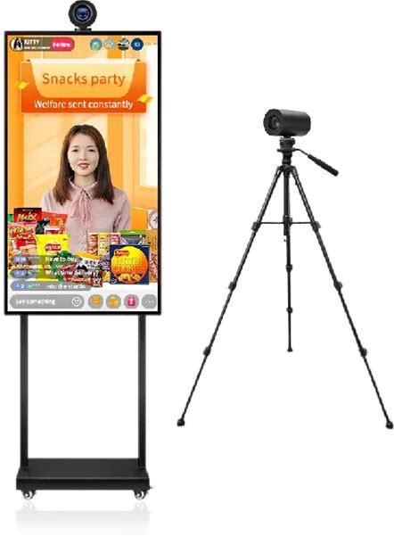 LCD Screen Facebook Stream Professional Broadcast Video Live Streaming Equipment