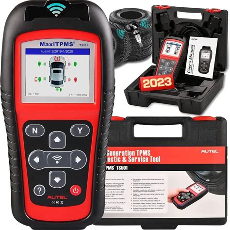 Autel Maxitpms TS501 Activate TPMS Sensors Reads/Clears Codes Of TPMS System OBD2 Scanner 315/433Mhz TPMS Programming Tool