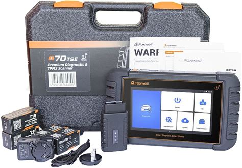 2024 OBD2 Full System Diagnostic Scanner With 40+Special Reset Function Car Diagnostic Tool FOXWELL I70TSII Scan Tool With TPMS