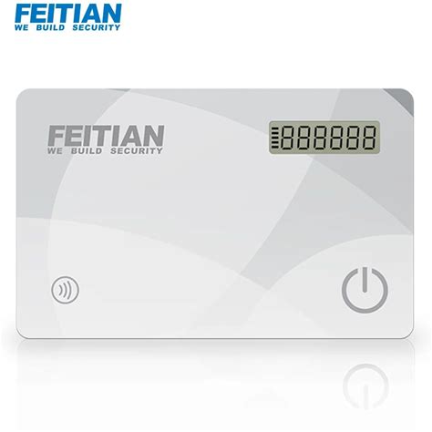 One Time Password NFC OTP Card With LCD Screen - VC-N200L