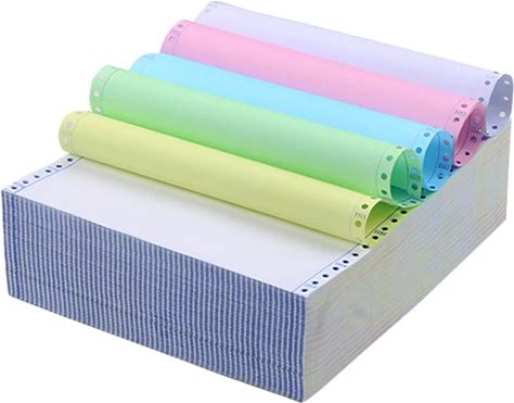 Factory Carbonless Continous Form Paper 9.511 Inch Continuous Computer Ncr Paper 1 To 6 Ply