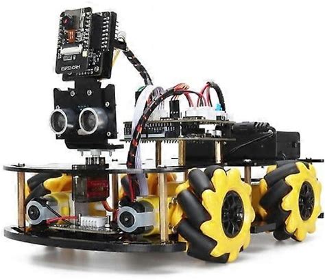Robot Starter Kit For Arduino Programming With Camera And Codes Learning Develop