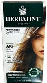 Herbatint Permanent Herbal Hair Color Gel 6N Dark Ash Blonde 4.56