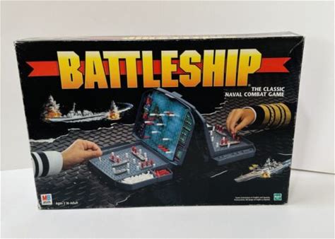 1996 Milton Bradley Battleship ボードゲーム 説明書なし ヴィンテージ