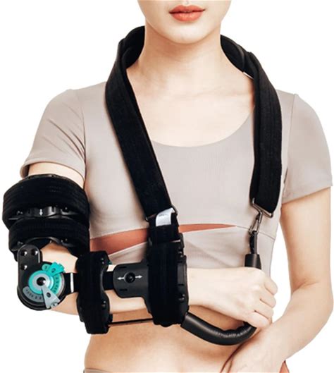 Adjustable Medical Arm Sling Splint Orthosis For Elbow Joint Fixation Orthopedic Arm Brace