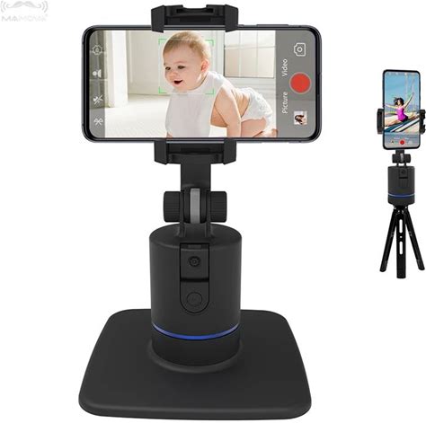 Smart Shooting Auto Face Track Ai Authomatic Genie Rotation 360 Object Tracking Mobile Phone Gimbal Stabilizer