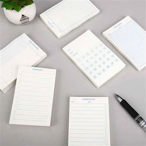 New Reusable Camping Daily Affairs Message Rv Checklist Note Pad Memo