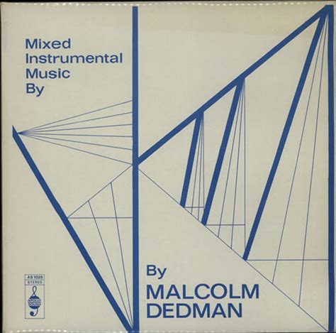 Malcolm Dedman Mixed Instrumental Music UK Vinyl LP Album Record AS1025 Apollo Sound 1979