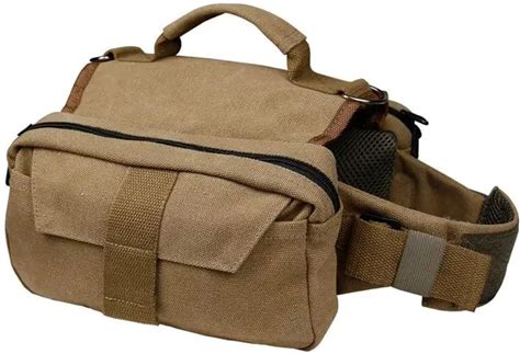 Dog Hunting Backpack For Medium Large Dogs Pack Tactical Dog Backpack Harness With Multi-Pocket For Hiking Walking Running