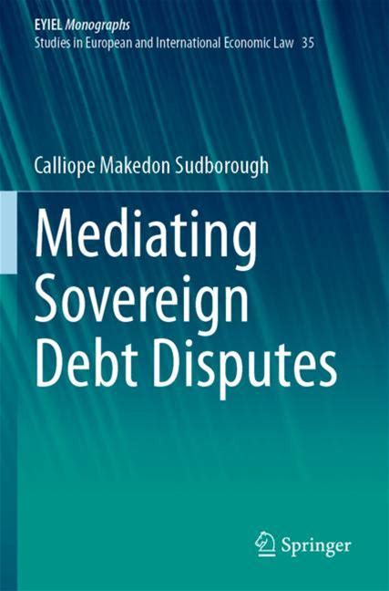 Mediating Sovereign Debt Disputes - Sudborough - Soft Cover