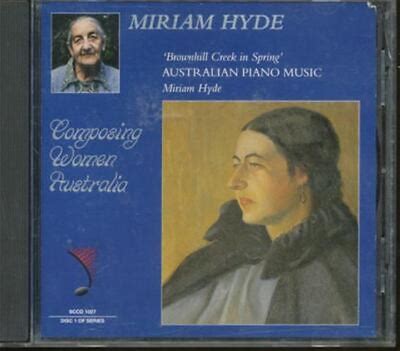 Miriam Hyde Brownhill Creek In Spring Australian Piano Music Composing
