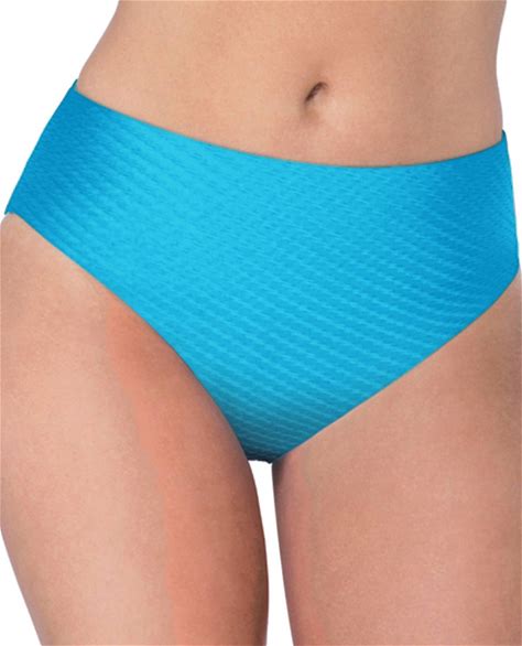Profile By Gottex - Textured Seamless Tankini Bottom 18 / RIBBONS AZURE