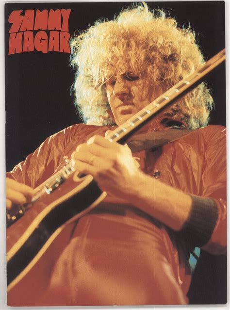 Sammy Hagar U.K. Tour UK Tour Programme TOUR PROGRAMME 1982